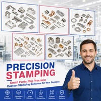 Fabrication de tôlerie de précision, pièces d'emboutissage métallique personnalisées, acier inoxydable, aluminium, laiton, petits composants, service OEM ODM