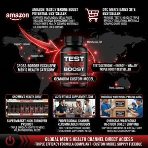 Tabletas de Refuerzo Masculino Test X180, Vitaminas y Suplementos para Aumentar la Energía, No Aptas para Niños, para Adultos Hombres, Venta Caliente OEM - Product Image 2