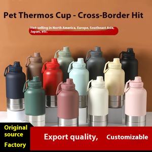 <span class=keywords><strong>Top</strong></span> Foreign Trade Stainless Steel Grande Capacidade 32oz Double-Insulated Water Cup para Cães Gatos Sólidos Eco-Friendly Outdoor - Product Image 2