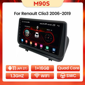 MEKEDE Android 11 8core 8 + 128G navigation gps pour <span class=keywords><strong>Renault</strong></span> <span class=keywords><strong>Clio3</strong></span> 2006-2019 autoradio colling fan IPS écran GPS BT lecteur dvd - Product Image 4