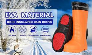 Bottes de pluie légères et imperméables à l'huile, résistantes aux fissures, antidérapantes, pour pêcheur et ferme Eva <span class=keywords><strong>Majorette</strong></span> - Product Image 6