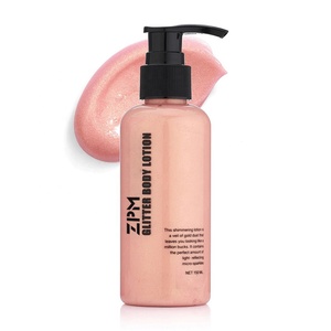 OEM/ODM Private Label <strong>Professional</strong> Makeup <strong>Glow</strong> Liquid Illuminator Bronze Glitter Cream Body Shimmer Oil - Product Image 1