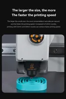 Kit Hotend 3DSWAY A1 untuk Bambu Lab A1 Mini, Perakitan Hot End Kecepatan Tinggi, Nosel Baja Keras 0.2/0.4/0.6/0.8mm, Suku Cadang Printer 3D