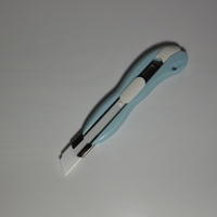 Cutter de poche portable en céramique avec lame rétractable, ouvre-lettre de sécurité pour l'ouverture de colis et d'enveloppes