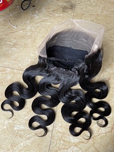 วิกผมจริงสำหรับผู้หญิงผิวดำ,วิกผมลูกไม้ HD 360วิกลอนลึกสไตล์วิกผมหยิกก่อนถอน - Product Image 5