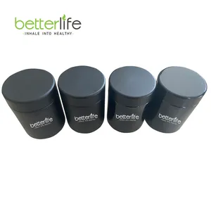 Wide Mouth Smell Proof Container Tablet Medicine Vitamin Supplement Luxury Transparent Plastic Pill Bottles With Crc Cap