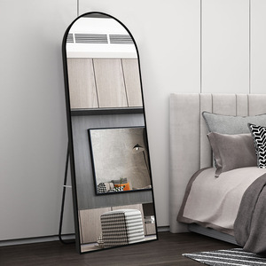 40*150 precio de fábrica gran aleación de aluminio espejo de cuerpo completo espejo de piso dormitorio sala de estar espejo dropshipping productos 2024 - Product Image 1