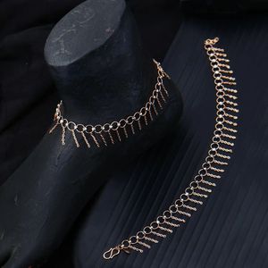 Chevillères de style italien, bijoux de pied élégants à chaîne, accessoire de mode haut de gamme, bracelet de cheville de créateur pour femmes - Product Image 2