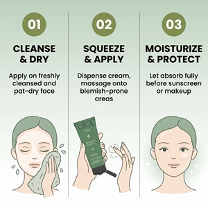 <span class=keywords><strong>CICA</strong></span> Skincare Coreano, Crema Coreana para el Cuidado de <span class=keywords><strong>la</strong></span> Piel, Control de Grasa, Anti-Acné, Reparación de Imperfecciones, Hidratante - Product Image 3
