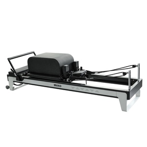 Equipo de Pilates Reformer Profesional para Yoga y Fitness, Cama de Acero, Silla, Equipo para Ejercicio en Casa <span class=keywords><strong>INIKO</strong></span> R001A Blanco - Product Image 2