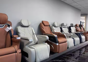 ที่นั่งในรถแบบนั่งปรับสมดุลได้หรูหราพร้อมเบาะนวดแบบวีไอพีสำหรับรถยนต์ - Product Image 5