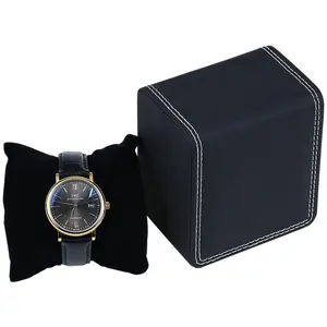 시계 상자 나무 종이 Pu 가죽 시계 포장 사용자 정의 로고 개인 라벨 상자 시계