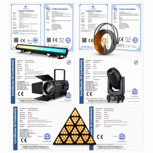 Spliceable 300W RGBALC LED <strong>Blinder</strong> IP65 6in1 COB LED Par Wash Warm White Blx 300 Led <strong>Blinder</strong> for Outdoor Indoor Events - Product Image 6
