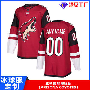 Maillot des Coyotes d'Arizona pour homme, maillot de match à domicile du capitaine 19 Doan, col en V, évacuant l'humidité - Product Image 2