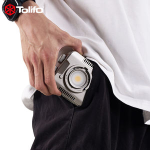 TOLIFO <span class=keywords><strong>PL</strong></span>-40RGB充電式RGB COB LEDビデオライト、手のひらサイズのポータブル連続撮影ライト、内蔵バッテリー付き - Product Image 3