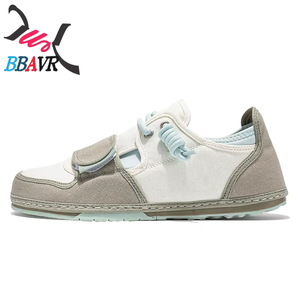 Chaussures en toile ultra-légères pour hommes Printemps-Été 2025, style Ugly Cute avec lacets, semelle plate souple, tendance pour étudiants - Product Image 5