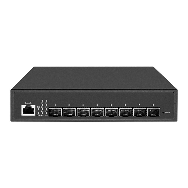 8-Port 10G SFP+ Layer 3 Managed Switch -High-Speed, Secure & Fully Compatible for Enterprise Networks