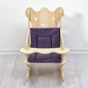 Sedia a dondolo <span class=keywords><strong>per</strong></span> bambini CenturyArt in compensato, design rustico, <span class=keywords><strong>per</strong></span> sala da pranzo, cameretta, scuola, hotel, <span class=keywords><strong>per</strong></span> bambini da 2 a 6 anni - Product Image 1