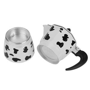 Cafetière Moka en aluminium pour cuisinière à <span class=keywords><strong>induction</strong></span>, cafetière à expresso Moka avec poignée Soft Touch - Product Image 3