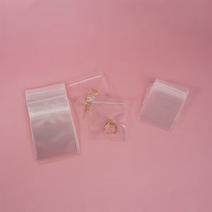 Sacs en PVC transparents auto-adhésifs personnalisés pour bijoux, petits emballages en plastique pour bagues, chaînes, boucles d'oreilles - Product Image 5