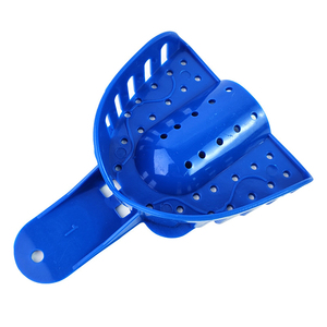 Bandeja <span class=keywords><strong>Dental</strong></span> de Plástico Azul Resistente a Altas Temperaturas, Herramienta Portátil para Impresiones Orales - Product Image 3