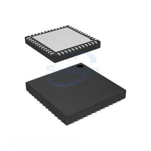 Composants électroniques à acheter en ligne : Canal fabricant CY8C20666A-24LTXI 48 VFQFN à contacts apparents intégrés - Product Image 1