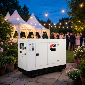 เครื่องกำเนิดไฟฟ้าดีเซล Cummins 100KW 125KVA ระบายความร้อนด้วยน้ำ 3 เฟส พร้อมใบรับรอง EAC EPA CE SONCAP UKCA  แบบเงียบ - Product Image 1