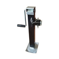 Nouvel accessoire pour remorque en acier : cric simple ou double roue pour remorque de bateau, capacité de charge maximale de 8000 lb