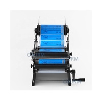 COURM étiqueteuse de table manuelle nouvel état autocollant collant petit emballage pour bouteilles verre emballage à petite échelle