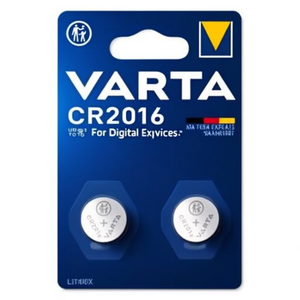 Batería de litio CR2016 (2 piezas) 06016101402 - Product Image 1