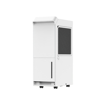 Deshumidificador de Aire de Fábrica con Certificación FCC ETL, R134A / R410A, Deshumidificador Refrigerativo para Cocina y Sala de Estar