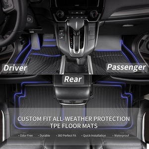 Tapis thermoformés spéciaux 3D complets pour voiture, tapis de sol avant et arrière, tapis de coffre en caoutchouc - Product Image 2