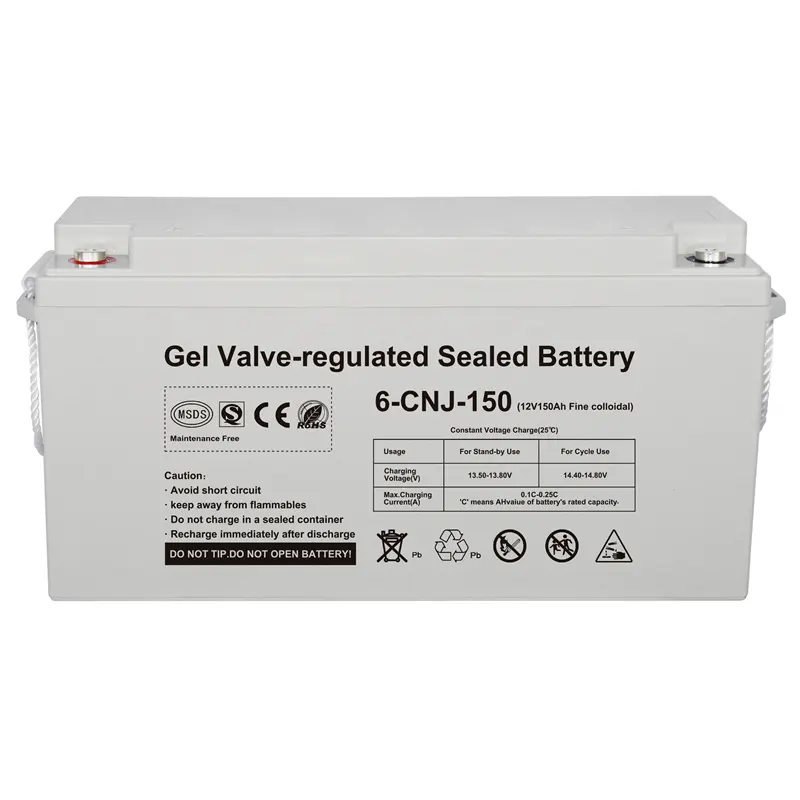 Deep cycle gel lead acid dry battery 12 v 60ah 100ah 150ah 200ah ups solar gel battery