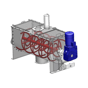 Mezcladora de polvo industrial 8000L SUS304 Mezclador de cinta al vacío Productos químicos de recubrimiento de nueva condición con núcleo - Product Image 1