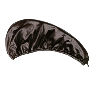 Enveloppe de <span class=keywords><strong>serviette</strong></span> de cheveux en microfibre satinée <span class=keywords><strong>pour</strong></span> femmes Turbans de cheveux super absorbants Enveloppe de cheveux humides et bouclés - Product Image 4