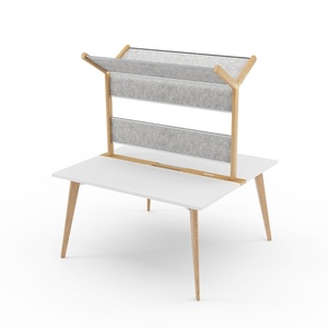 Y <b>Shape</b> Design Staff Workstation Desk Office Furniture <b>Table</b> Modern Office Cubicle Workstation Partition - Product Image 5