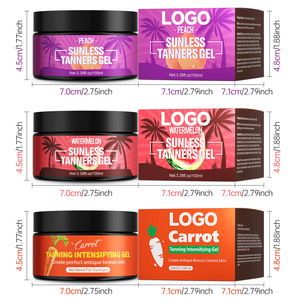 Gel Bronceador Personalizado OEM Transfronterizo con Péptidos Vitamínicos, Resistente al Agua y de Larga Duración, Autobronceador sin Sol - Product Image 5