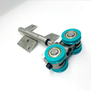 304 thép không gỉ đúc phần cứng Con lăn hàng đầu với bản lề đóng khung <span class=keywords><strong>bi</strong></span> gấp cửa bản lề với con lăn - Product Image 3