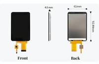 Polcd layar LCD 3.5 inci, rasio kontras tinggi kecerahan tinggi 320x480 Panel sentuh kapasitif layar Tft Lcd