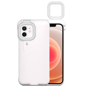 Nueva <span class=keywords><strong>Funda</strong></span> para Teléfono Móvil con Luz LED de Relleno y Anillo de Luz para Selfies, <span class=keywords><strong>Funda</strong></span> Protectora para Smartphone Compatible con <span class=keywords><strong>iPhone</strong></span> <span class=keywords><strong>11</strong></span>, 12, XS - Product Image 2