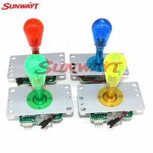 Accesorios para Máquinas de Juegos Arcade, Joystick de Cristal Iluminado con Luces LED Multicolor - Product Image 6