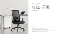 Chaise de bureau moderne en maille pour visiteurs avec base cantilever et accoudoirs fixes pour salle de conférence, réception et formation