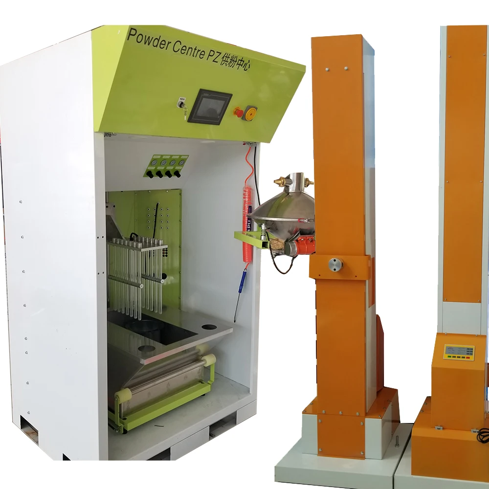 Automatic  Fast Color Change powder coating management Supply Feed Center machine