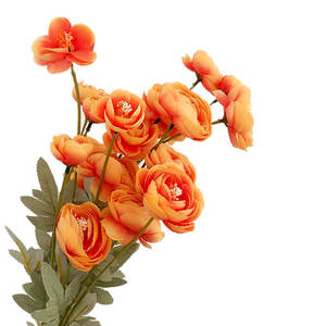 Fleurs artificielles en soie de rose du thé et de lotus, haute simulation, pour décorations de mariage et arrangements floraux de table - Product Image 5