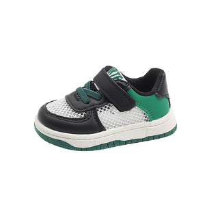 Yüksek kaliteli yürümeye başlayan bebek örgü ayakkabı toptan moda rahat ayakkabılar kız çocuk ayakkabı nefes çocuklar için tasarımcı Sneakers - Product Image 6