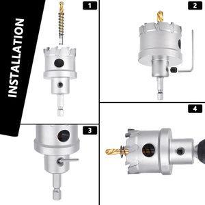 Tường đá xi măng bê tông được xây dựng bằng cách sử dụng SDS 65mm với tay cầm lỗ búa rỗng và cưa lỗ lõi. - Product Image 6