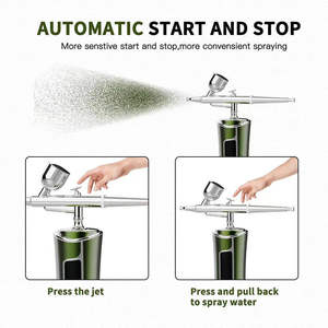 Ad alta pressione aerografo portatile Nail Art fai da te pittura pistola a spruzzo per Gel smalto - Product Image 3
