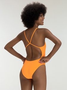 Costume da bagno da donna personalizzato 100% poliestere resistente al cloro alto costume sportivo impermeabile per ragazze <span class=keywords><strong>Bikini</strong></span> - Product Image 4
