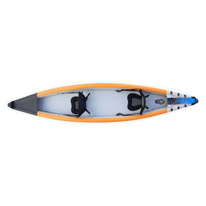 Kayak Inflable de Doble Plástico con Tecnología Drop Stitch, 415*82*35cm, Personalizado con Orificio de Drenaje KY-410 - Product Image 3