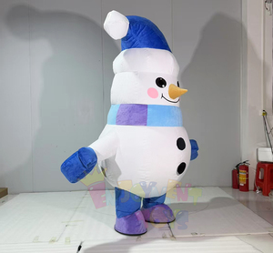 Personaje <span class=keywords><strong>de</strong></span> película <span class=keywords><strong>de</strong></span> dibujos animados 2M inflable Navidad muñeco <span class=keywords><strong>de</strong></span> nieve mascota <span class=keywords><strong>disfraz</strong></span> Frozens' muñeco <span class=keywords><strong>de</strong></span> nieve mascotas para publicidad - Product Image 4